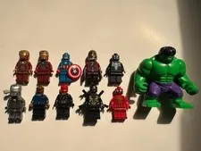 LEGO Marvel Superhero Minifigures Lot - Avergers and More