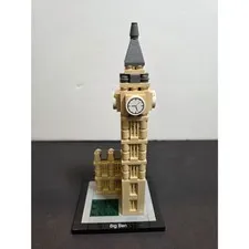 LEGO Architecture 21013 Big Ben Complete Retired Landmark No Box Manual