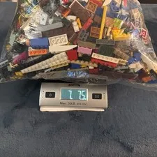 LEGO Bulk Lot Mixed Bricks Plates Parts Pieces Approximately 7.7.5 lbs