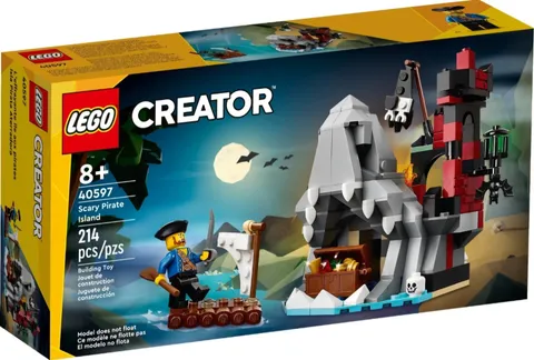 NEW! Factory Sealed! LEGO SCARY PIRATE ISLAND SET 40597