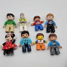 Lego Duplo Disney Toy Story Figures Buzz Minnie Airport Construction Jurassic 