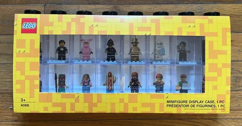🔥🔥 LEGO Storage 4066 Black Minifigure Display Case BRAND NEW!! 16 Figures🔥🔥