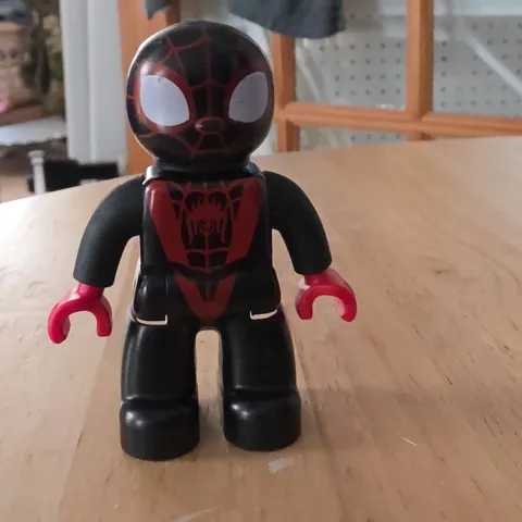 Lego Duplo Marvel Spidey Amazing Friend 2.5" Miles Morales black suit figure Toy