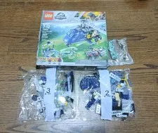 LEGO Jurassic World Blue's Helicopter Pursuit 75928 Park - Parts Bag 1 Missing