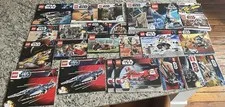 23 Lego Star Wars Instruction Booklets With Some Stickers Vintage And New