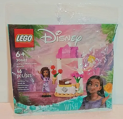 LEGO 30661 Disney Asha's Welcome Booth Retired New Factory Sealed in Poly Bag ++