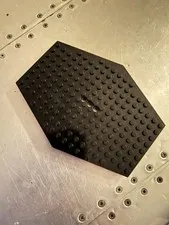 LEGO Tie Fighter Wing Plate Pair Black 44666 Star Wars 75237