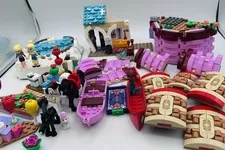 LEGO Friends Disney Princess Lot Horses Mini Dolls Palace Fantasy Build