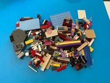 LEGO 1LB Bulk Lot. Unsorted, Unchecked, Random Assorted Pieces. L1-6