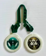 Bionicle 8613 Supplemental Kanoka Disks with 234 & Rare 339 and Green Launcher