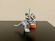 LEGO Star Wars 2011 Tauntaun - Flex Tail w/ Luke Skywalker Rare/Retired Ex. Cond