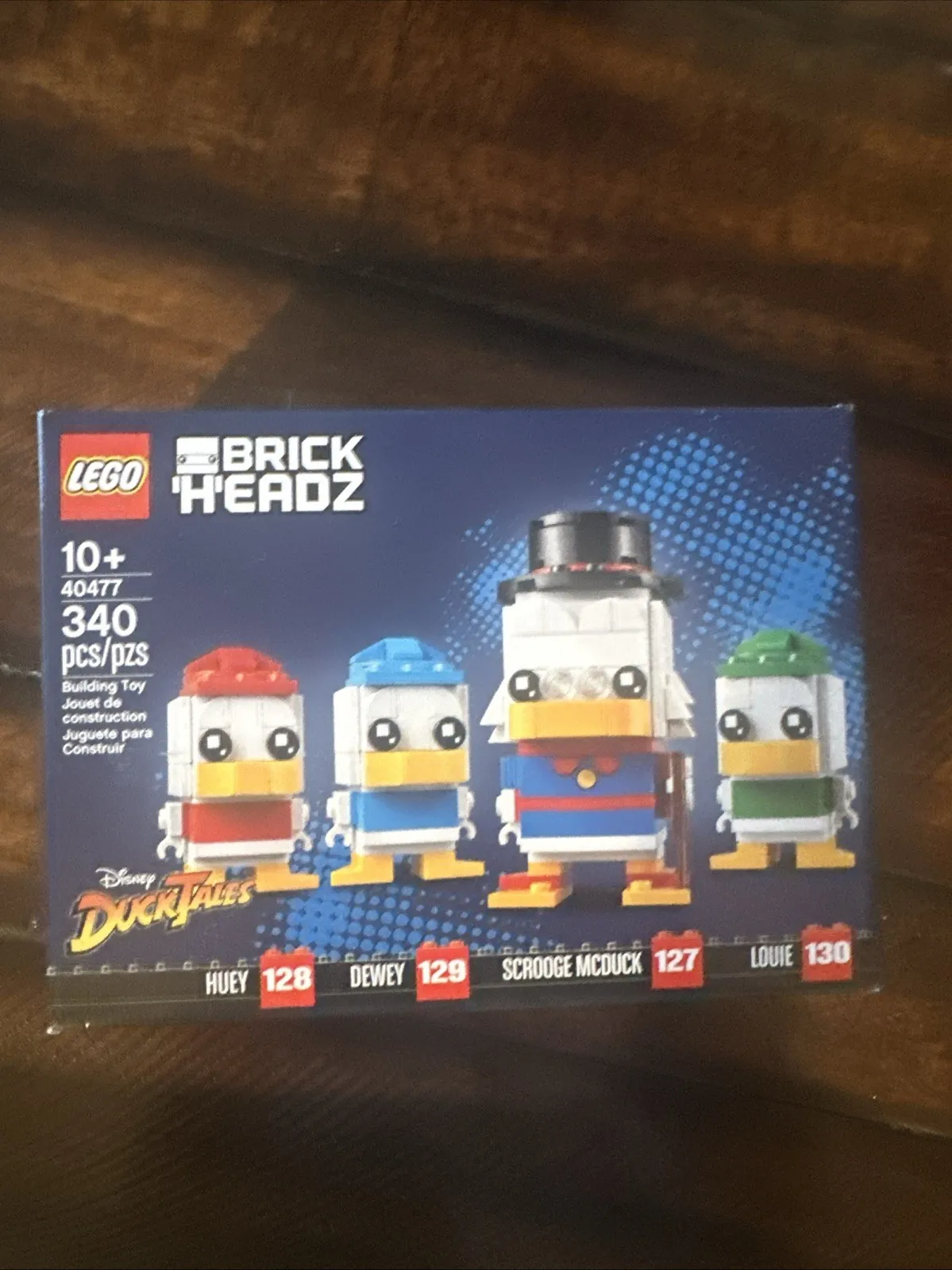 Lego BRICKHEADZ Disney Duck Tales 40477 Scrooge McDuck - Sealed. New.