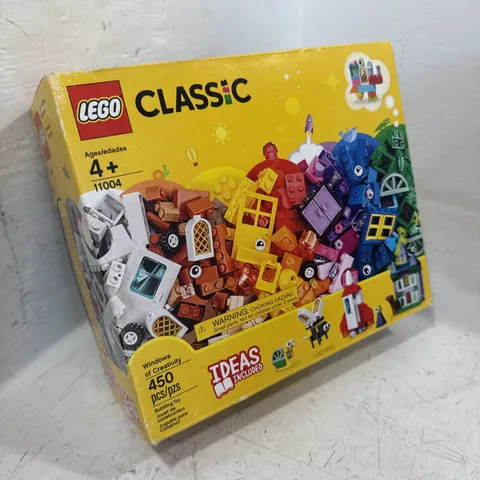 NEW OPEN BOX LEGO Classic 11004 Windows of Creativity 450 Piece Building Toy NOB