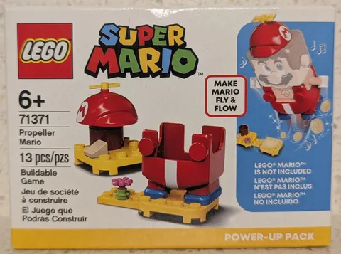 LEGO Super Mario 71371 Propeller Mario Power-Up Pack Factory Sealed