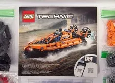 LEGO Technic 42120 Rescue Hovercraft 2-in-1 Retired Complete Used