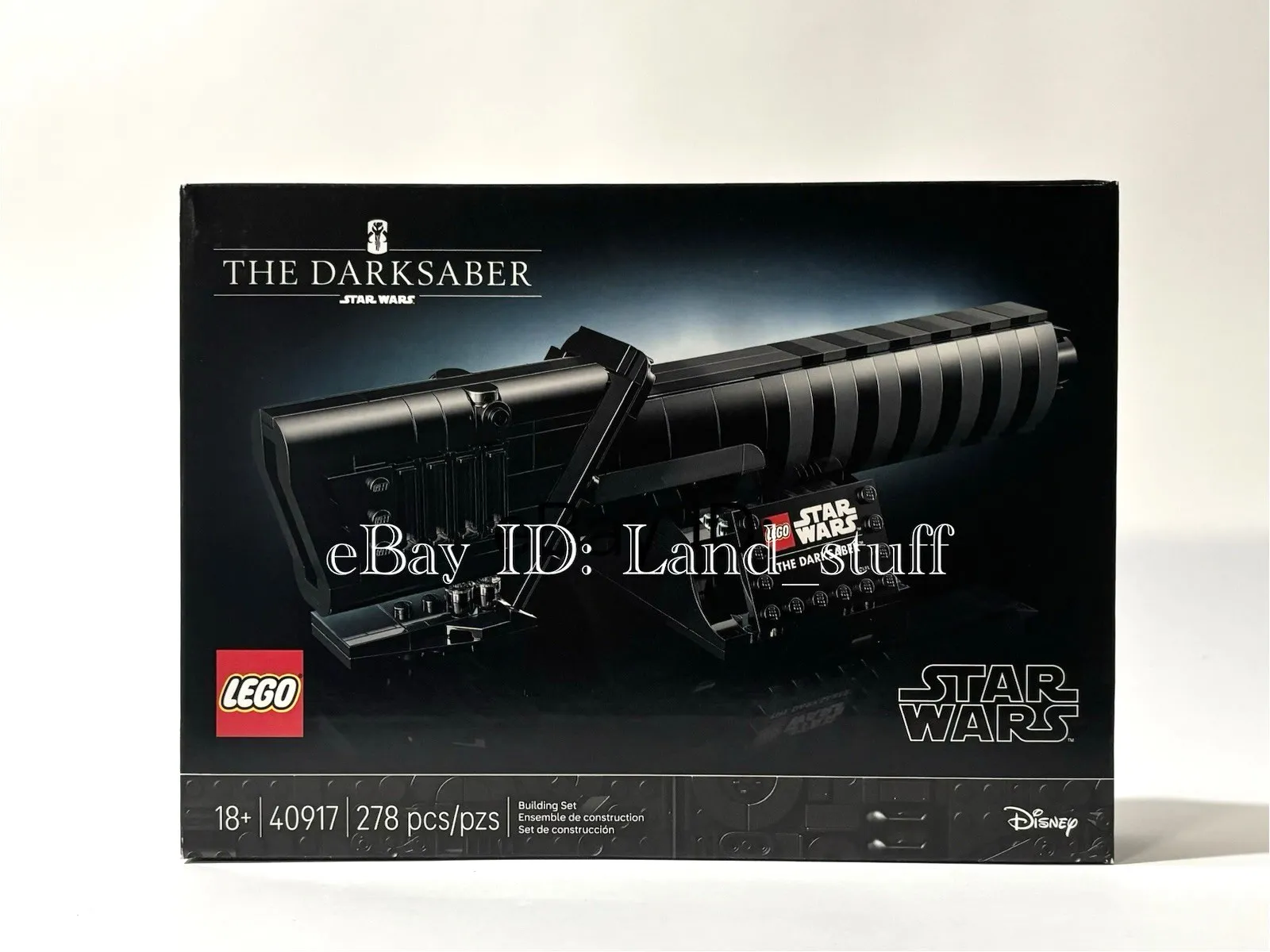 LEGO Star Wars 40917 The Darksaber Mandalorian GWP Display Set Sealed NEW
