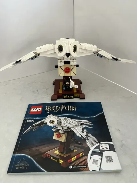 LEGO Harry Potter Hedwig 75979 RETIRED Complete Set w/ Instructions 630 pcs 