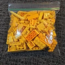 Miscellaneous Bag Of Yellow Lego Pieces