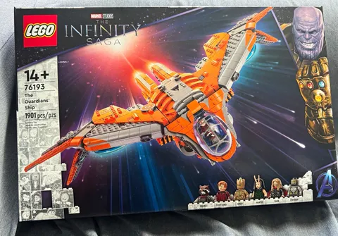 LEGO Marvel The Guardians' Ship 76193 The Infinity Saga 1901pcs 14+ Stand