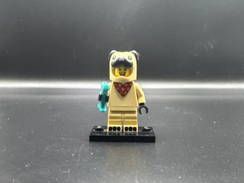 LEGO MINIFIGURE CMF SERIES 21 PUG COSTUME GUY COL378