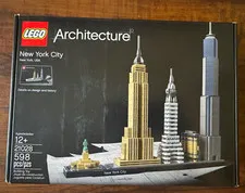 LEGO Architecture Skylines New York City 21028 Brick Separator 598 pcs 12+