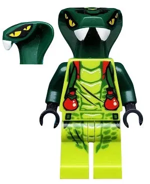 LEGO® Minifigure NINJAGO njo0058 Spitta Red Vials