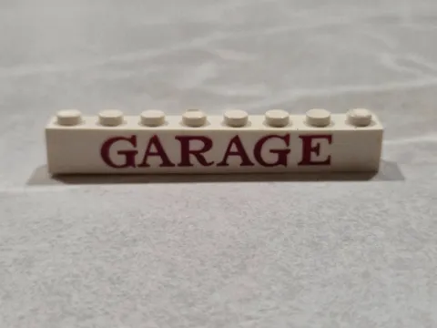 LEGO vintage Mursten/System beam - Garage very rare version - MINT