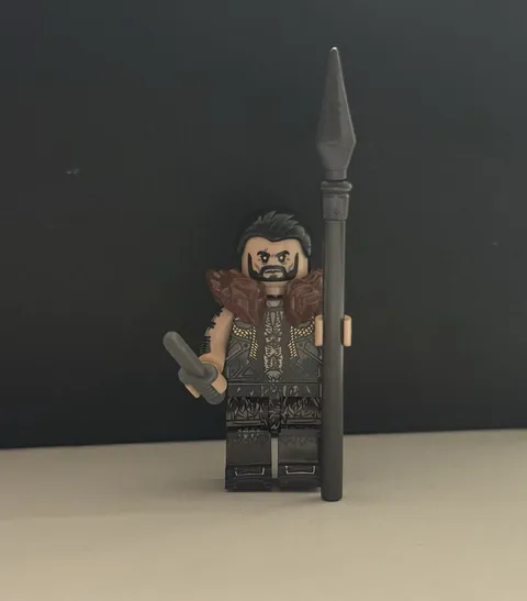 LEGO Marvel Kraven the Hunter minifigure custom pad printed