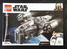 Lego STAR WARS Original Set INSTRUCTION GUIDE Manual Razor Crest 75292