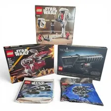 LEGO Star Wars Bundle – 40917+75401+40765+30727+30708  ALL NEW FACTORY SEALED