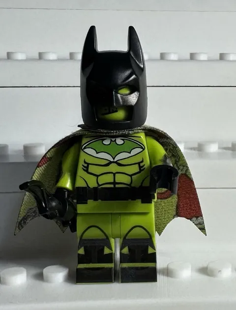 LEGO x BrickLuv Custom Printed Minifigure Grinch Batman