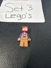 LEGO Minecraft Minifigure Alex - Sun Burnt Head (Genuine)