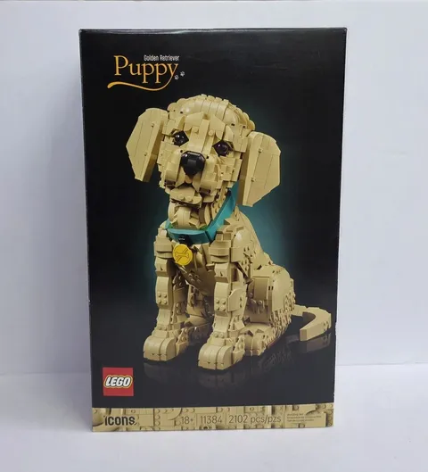 LEGO Icons Golden Retriever Puppy 11384 Building Kit for Adults 2102 Pieces