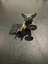 LEGO Evil Dwarf Minifigure Series 5 Col076 CMF Complete With Shield & Axe