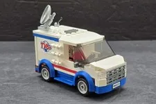 LEGO City: Donut Shop Opening (60233) Retired Set News Reporter Van Only