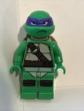 Lego TMNT Donatello Minifigure #tnt019 Frown Set #79101