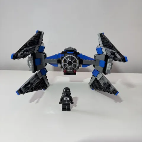 Lego Star Wars  6206 Tie Interceptor 100% Complete w/ Minifigs