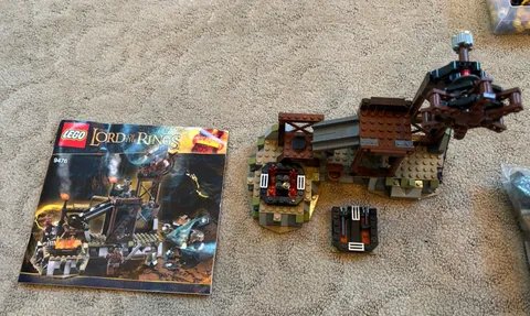 LEGO The Lord of the Rings: The Orc Forge (9476) Build only