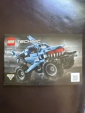 LEGO 42134 TECHNIC Instruction Manual ONLY Monster Jam Megalodon New