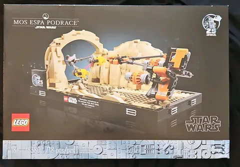 New Sealed LEGO Star Wars: Mos Espa Podrace Diorama (75380) 2024 No Reserve!!!!!