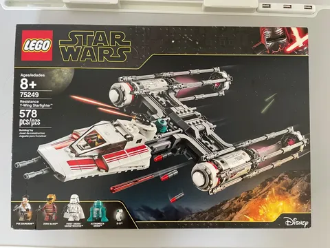 Lego 75249 Resistance Y-Wing Starfighter - 100% Complete