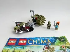 LEGO 70001 - LEGENDS OF CHIMA: Crawley's Claw Ripper - Complete w/manual