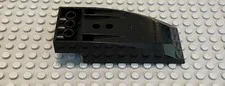 LEGO Black Cockpit 10x4x2 Curved, Sets 4745 4743 8801 4746, Part 47846