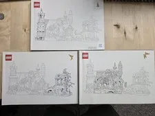 LEGO RIVENDELL 10316 LOTR INSTRUCTIONS ONLY Used
