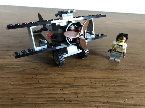 LEGO 5928 Bi-Wing BARON Adventurers Complete w/ Von Barron No instr