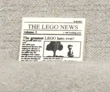 Lego 2 x 2 Newspaper 'THE LEGO NEWS', 'volume 3' 3068pb0431