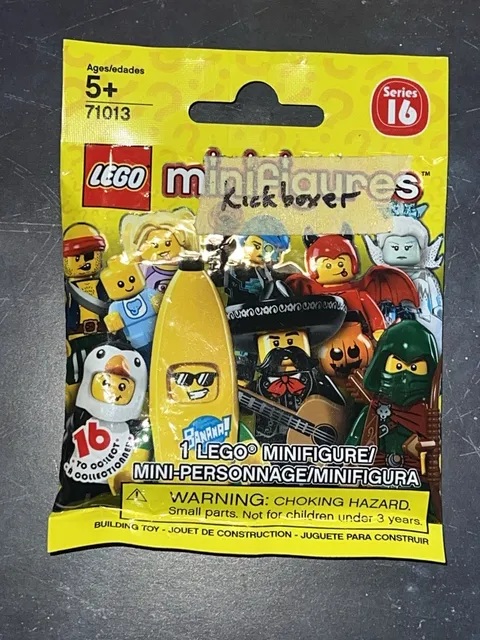 LEGO SERIES 16 (71013) KICKBOXER COLLECTIBLE MINIFIGURE - NEW SEALED