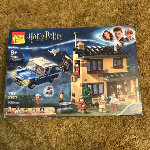 Lego Harry Potter Wizarding World 4 Privet Drive 75968 Manuel & Box ONLY