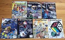 Lot of 7 Lego BrickMaster Magazines - Issues May-June 2009 Through Jul-Aug 2010