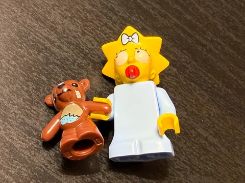 Lego Maggie Simpson, series 1 sim011 The Simpsons h520